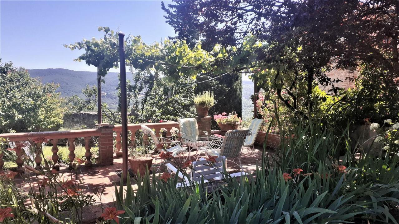 Casa Di Leo With Pool Villa Radicondoli Kültér fotó